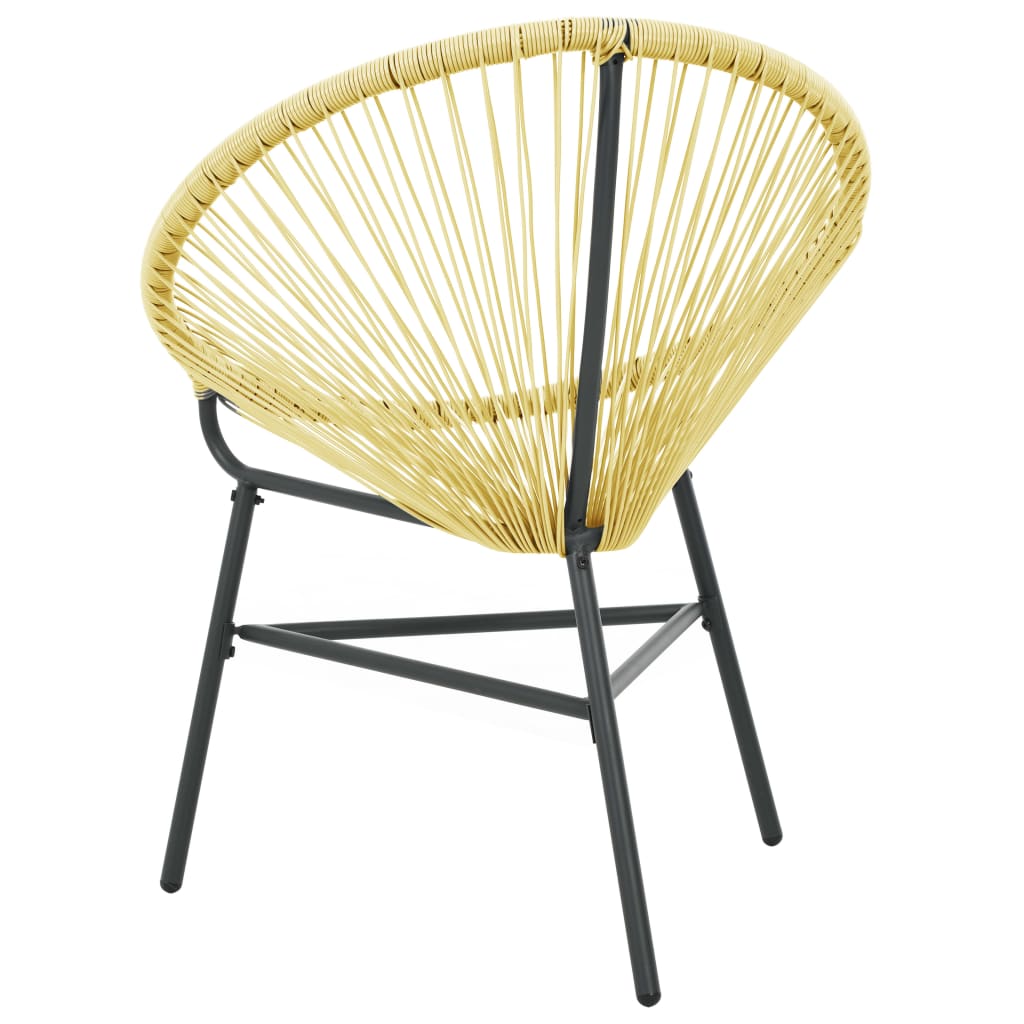 Acapulco-Gartenstuhl Poly Rattan Grün