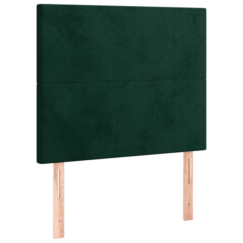 Kopfteil Hellgrau 80x5x118/128 cm Samt