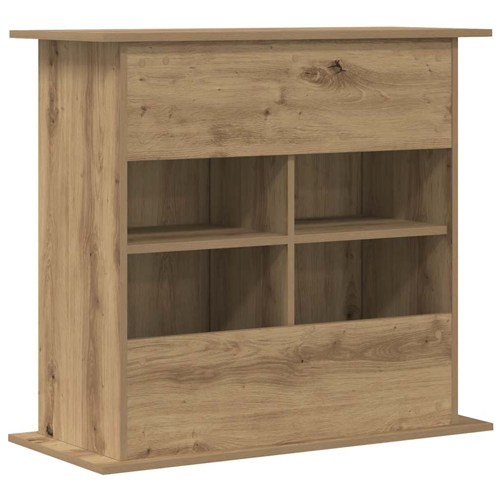 Aquariumständer Weiß 81x36x73 cm Holzwerkstoff