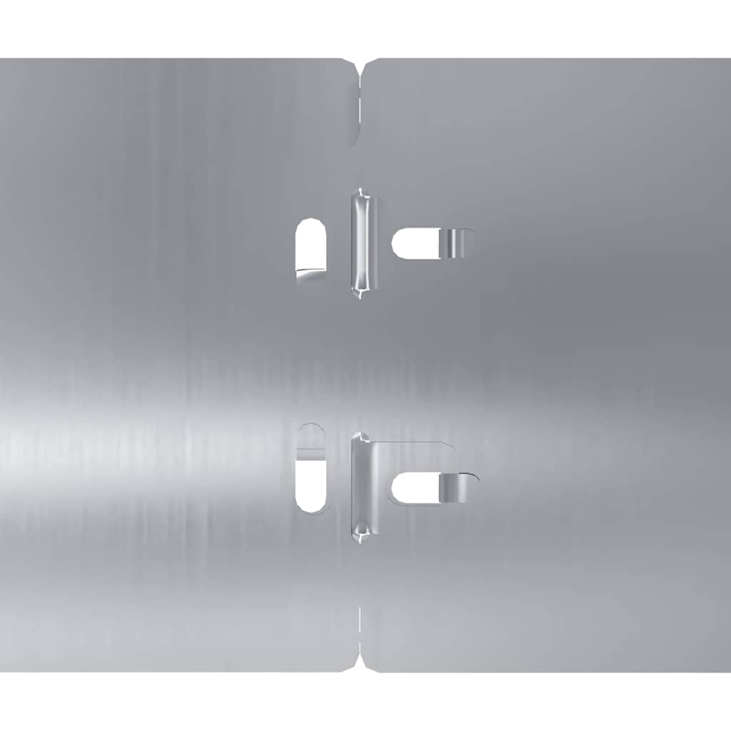 Raseneinfassung 10 pcs 10 x 103 cm Wetterfeststahl Rostig