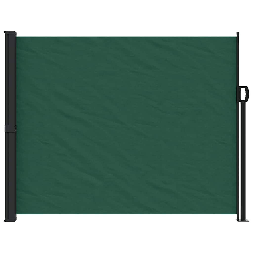 Seitenmarkise Ausziehbar Schwarz 100x300 cm