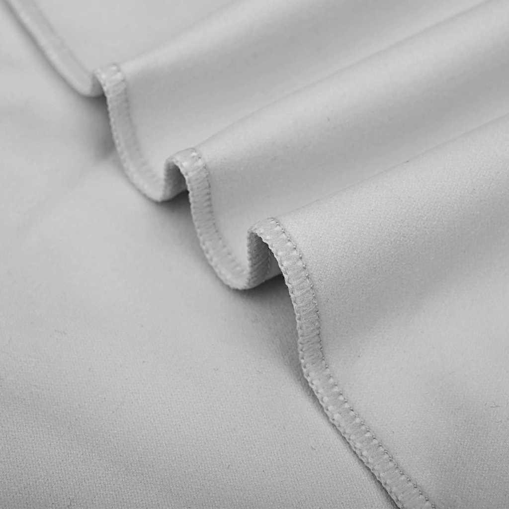 Sporthandtücher 2 pcs Schwarz 50 x 30 cm Polyester und Polyamid