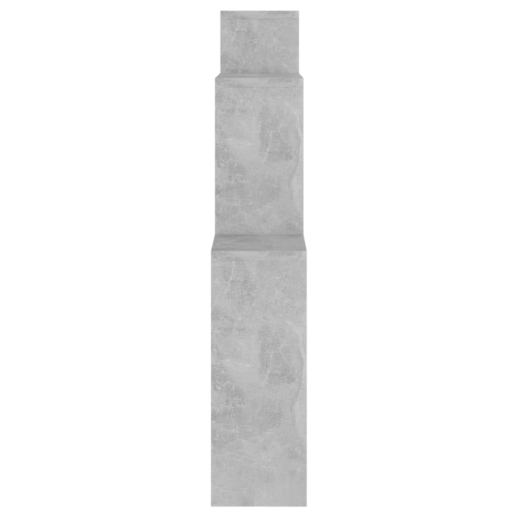 Würfelregal Weiß 80x15x78,5 cm Holzwerkstoff