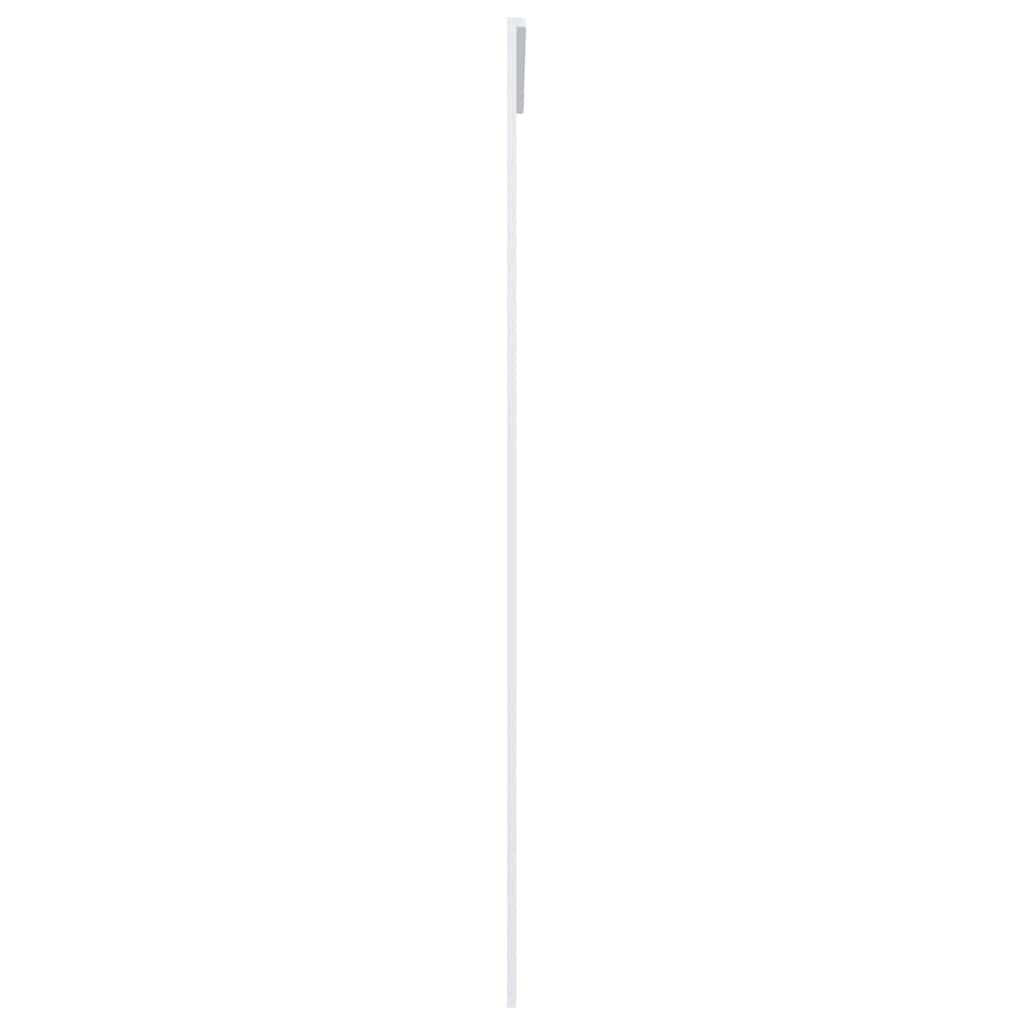 Schiebetür Aluminium und ESG Glas 90x205 cm Schwarz