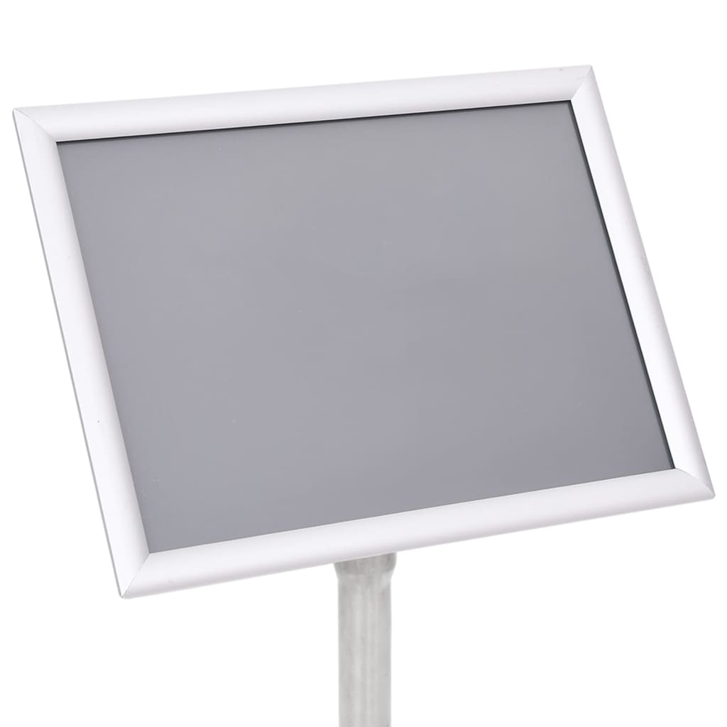 Plakatständer 2 pcs Schwarz 45 x 32,7 x 108 cm Aluminium