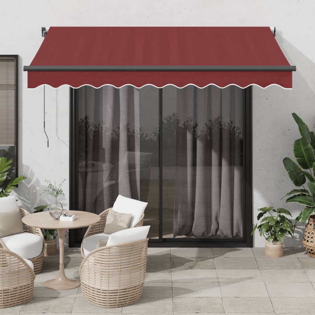 Markise Automatisch Einziehbar 350x250 cm Creme