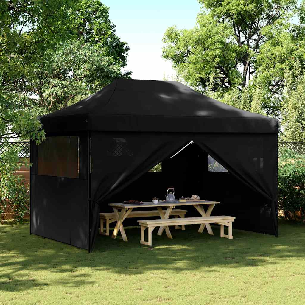 Partyzelt Faltbar Pop-Up Beige 410x279x315 cm