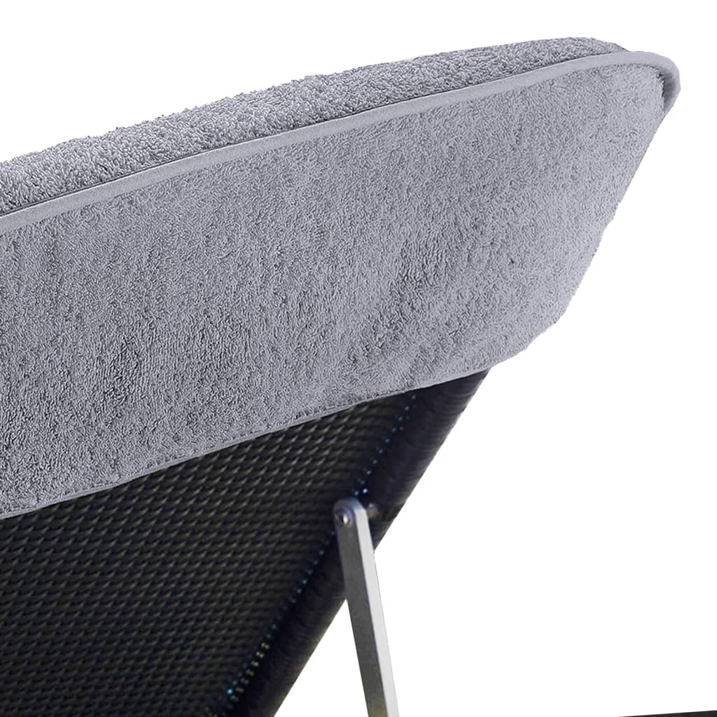 Strandtücher 4 Stk. Weiß 60x135 cm Stoff 400 GSM