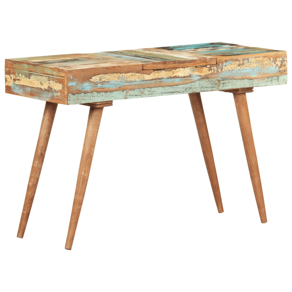 Schminktisch mit Spiegel 112x45x76 cm Akazie Massivholz