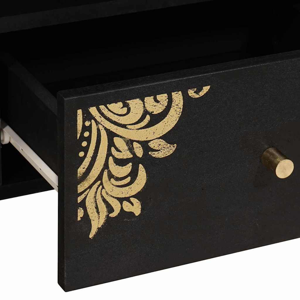 TV-Schränk Honigbraun 100 x 33 x 46 cm Massivholz Mango