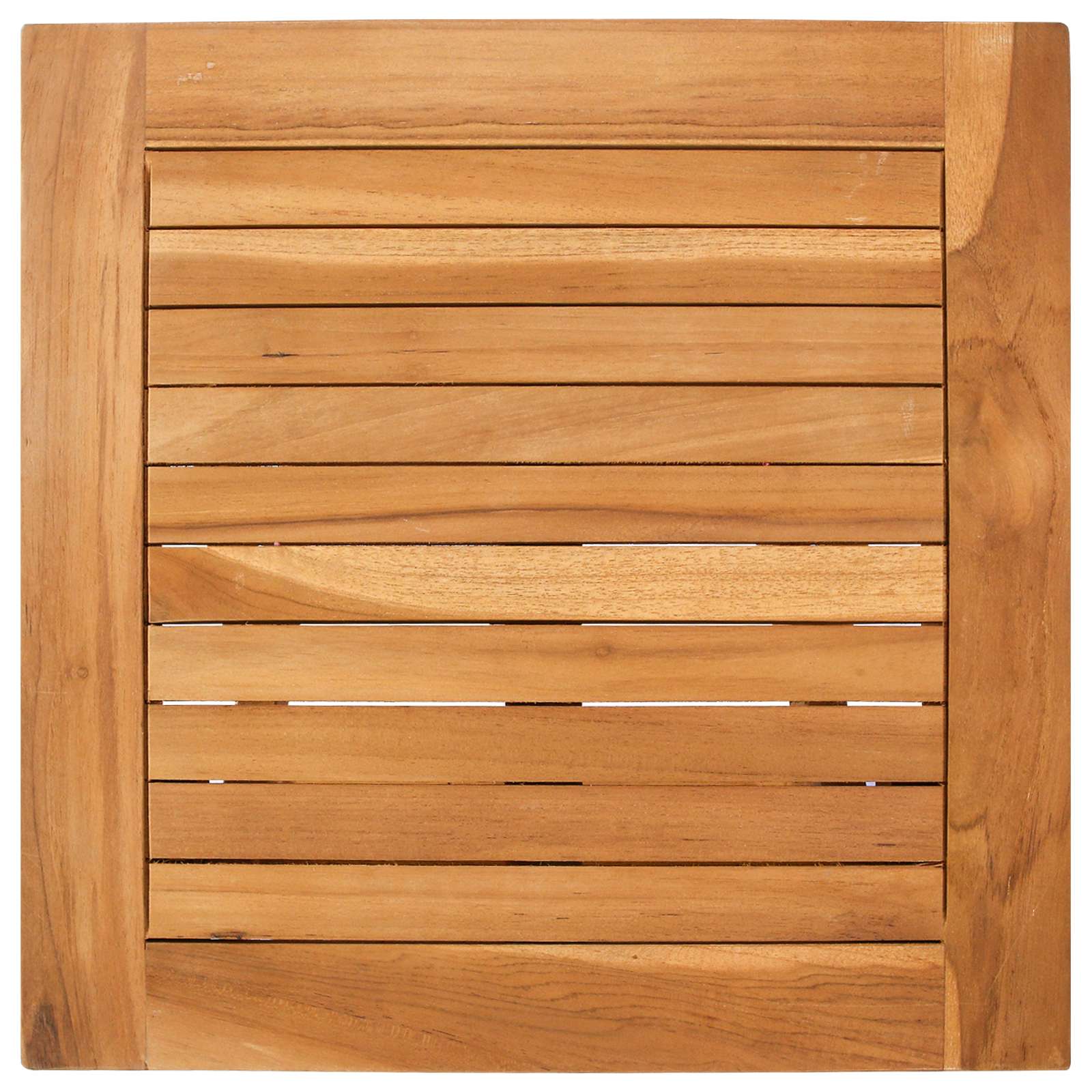 Sonnenliege Braun Massivholz Teak