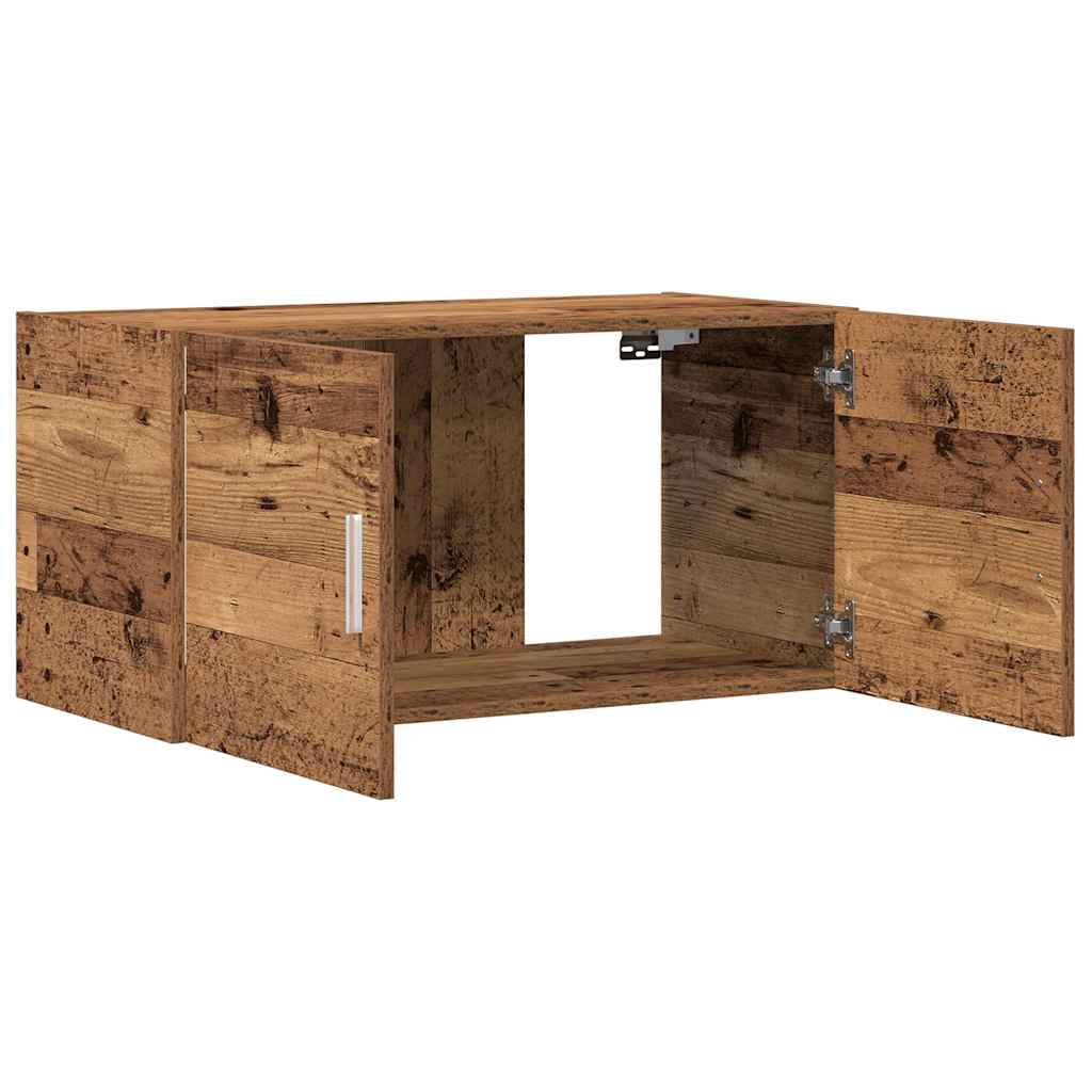 Wandschrank Weiß 80 x 39 x 40 cm Holzwerkstoff