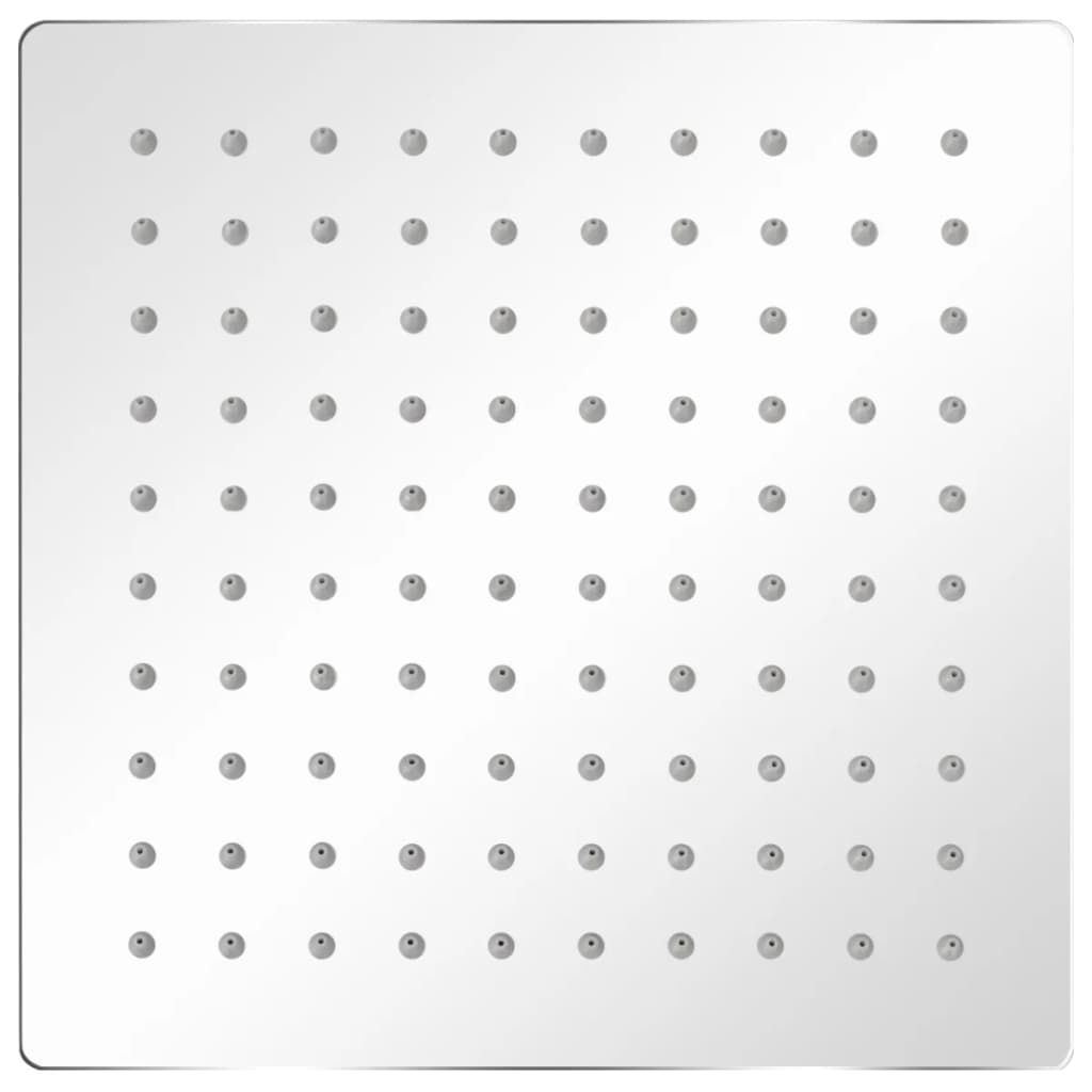 Regenbrause Edelstahl 25x25 cm Quadratisch