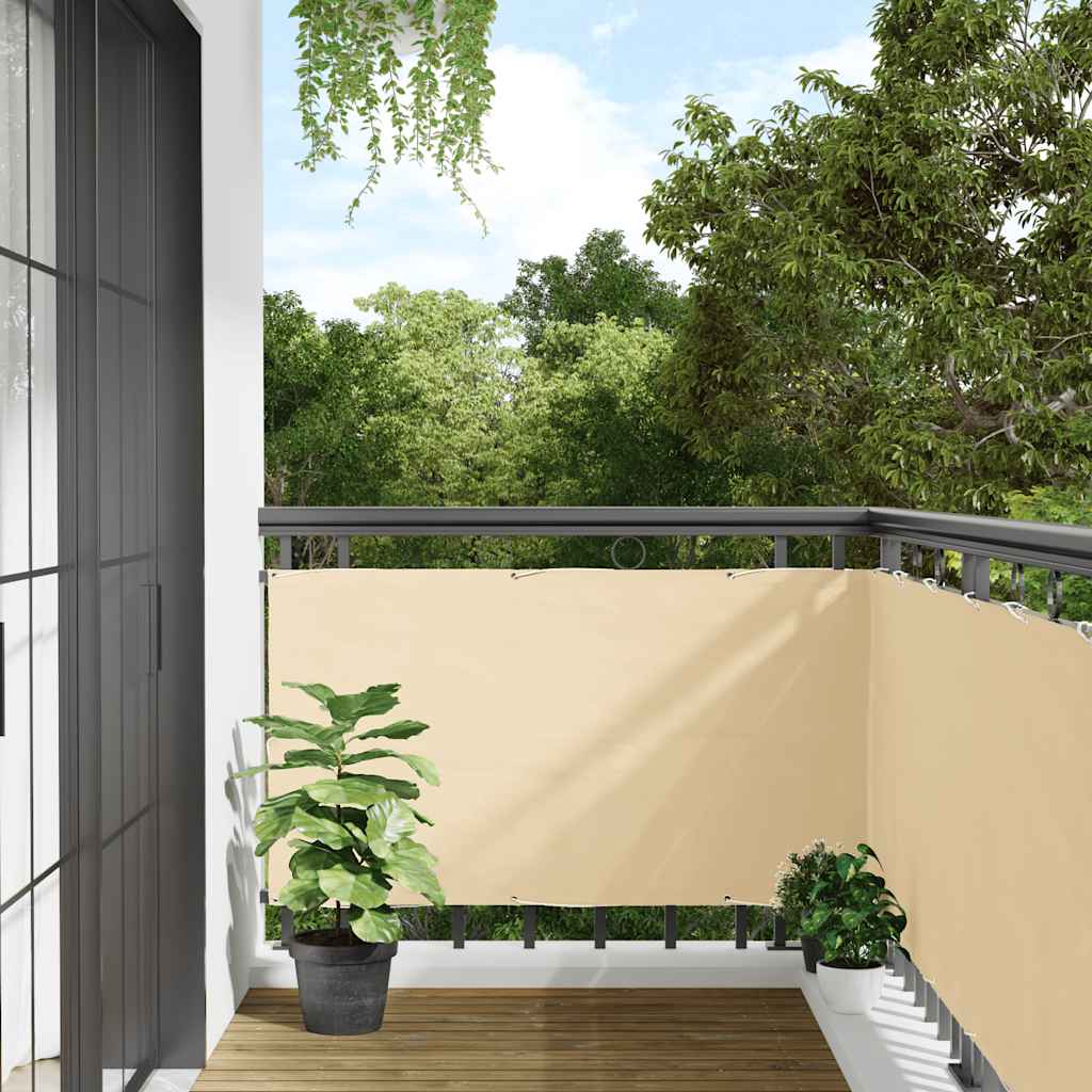 Balkon-Sichtschutz Anthrazit 300x75 cm PVC