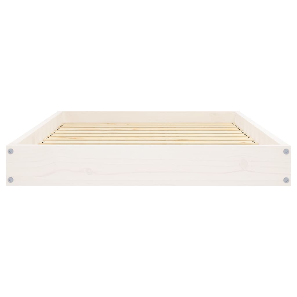 Hundebett 51,5x44x9 cm Massivholz Kiefer