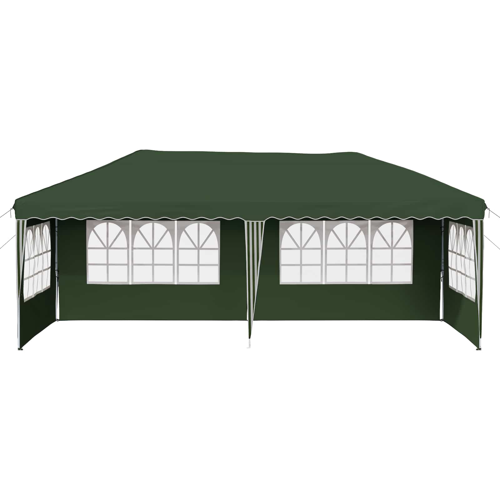 Pop-up Partyzelt 575 x 290 x 245 cm Creme