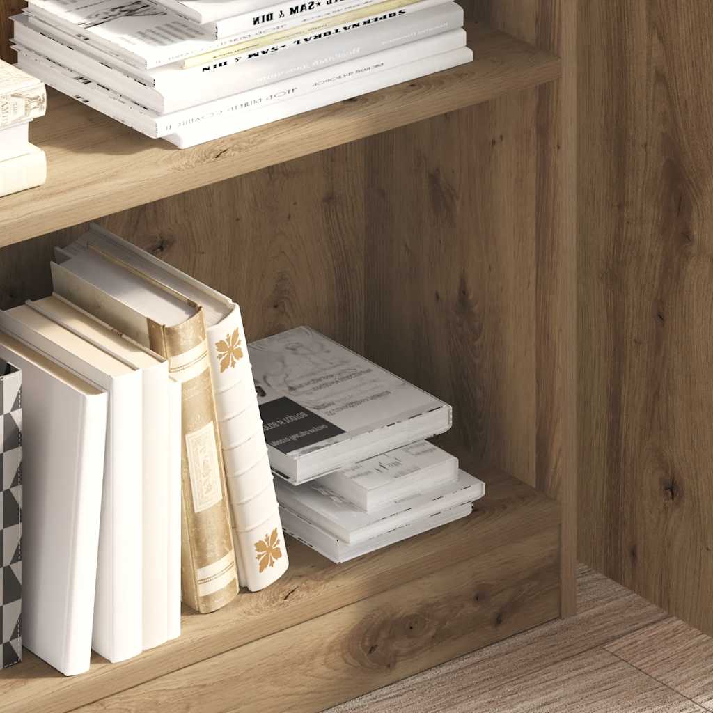 Bücherregal Weiß 40x24x75 cm Holzwerkstoff