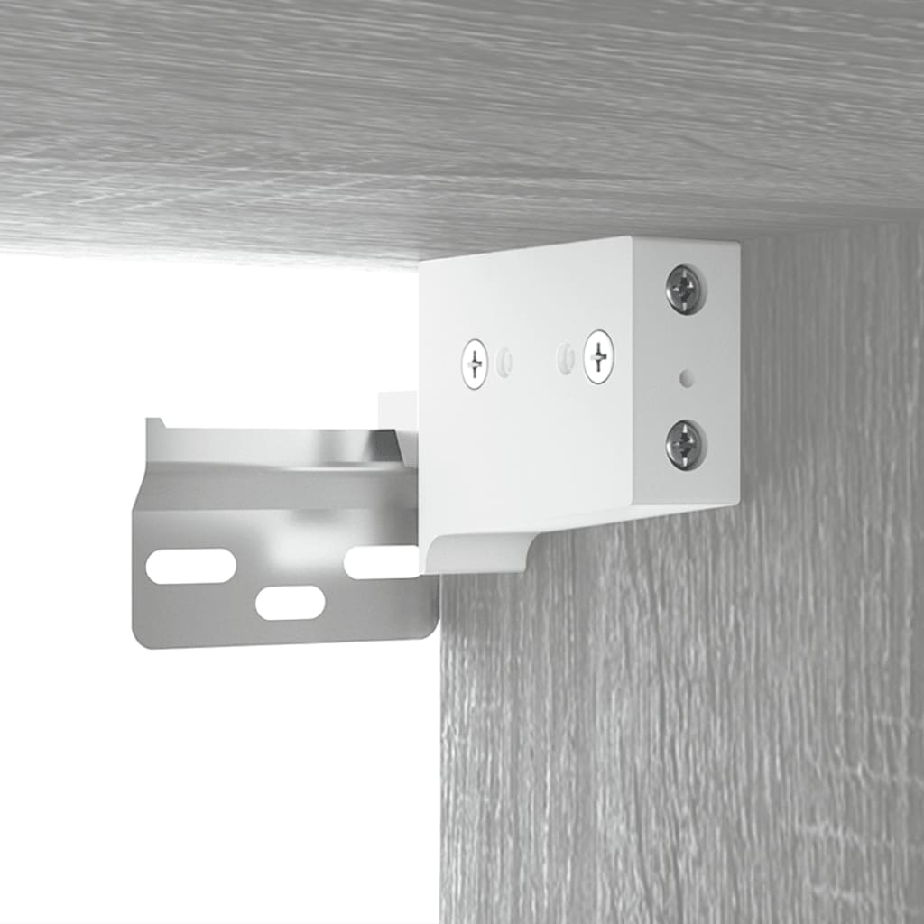 Wandschrank Weiß 35x34x90 cm Holzwerkstoff