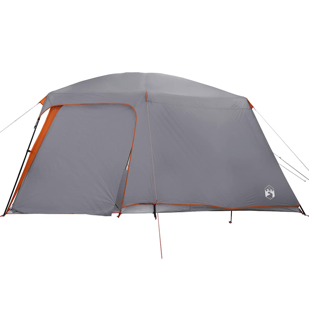 Campingzelt mit Vorzelt 5 Personen Grün Wasserdicht