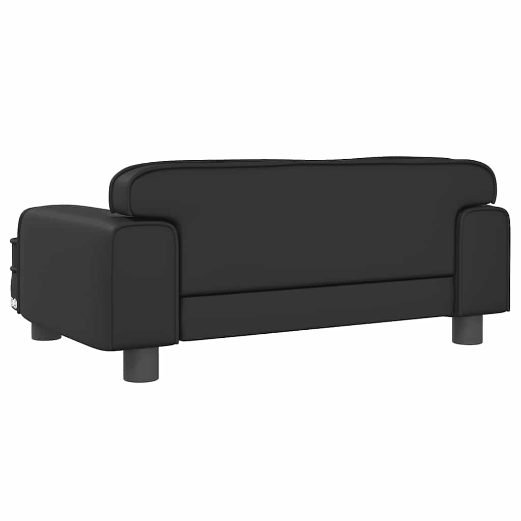 Hundebett Rosa 90x53x30 cm Samt
