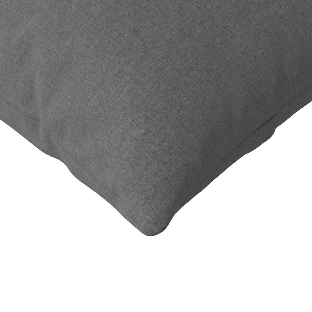 Sofakissen 2 pcs Hellgrau 50 x 30 cm Stoff