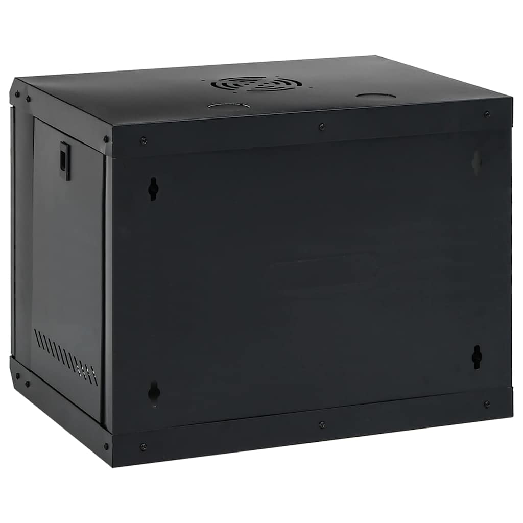 Netzwerkschrank mit Speicher Grau 60 x 45 x 28 cm Stahl