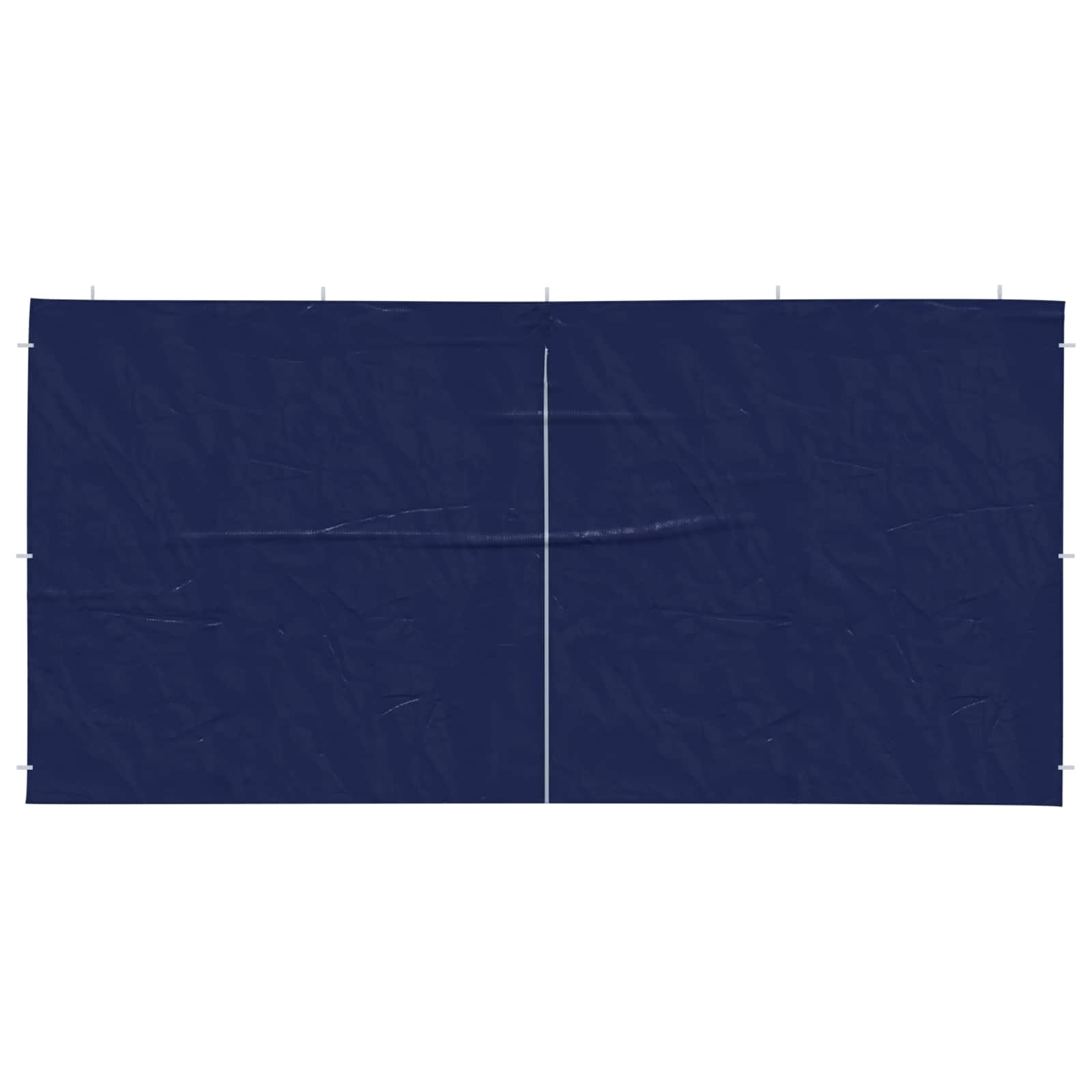 Party Zelt Seitenteil 2 pcs Rot 300 x 195 cm PE und Stahl
