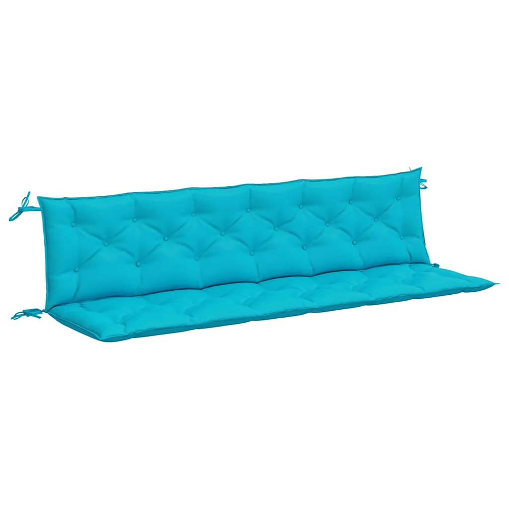 Gartenbank-Auflage Anthrazit 100x(50+50)x7 cm Oxford-Gewebe