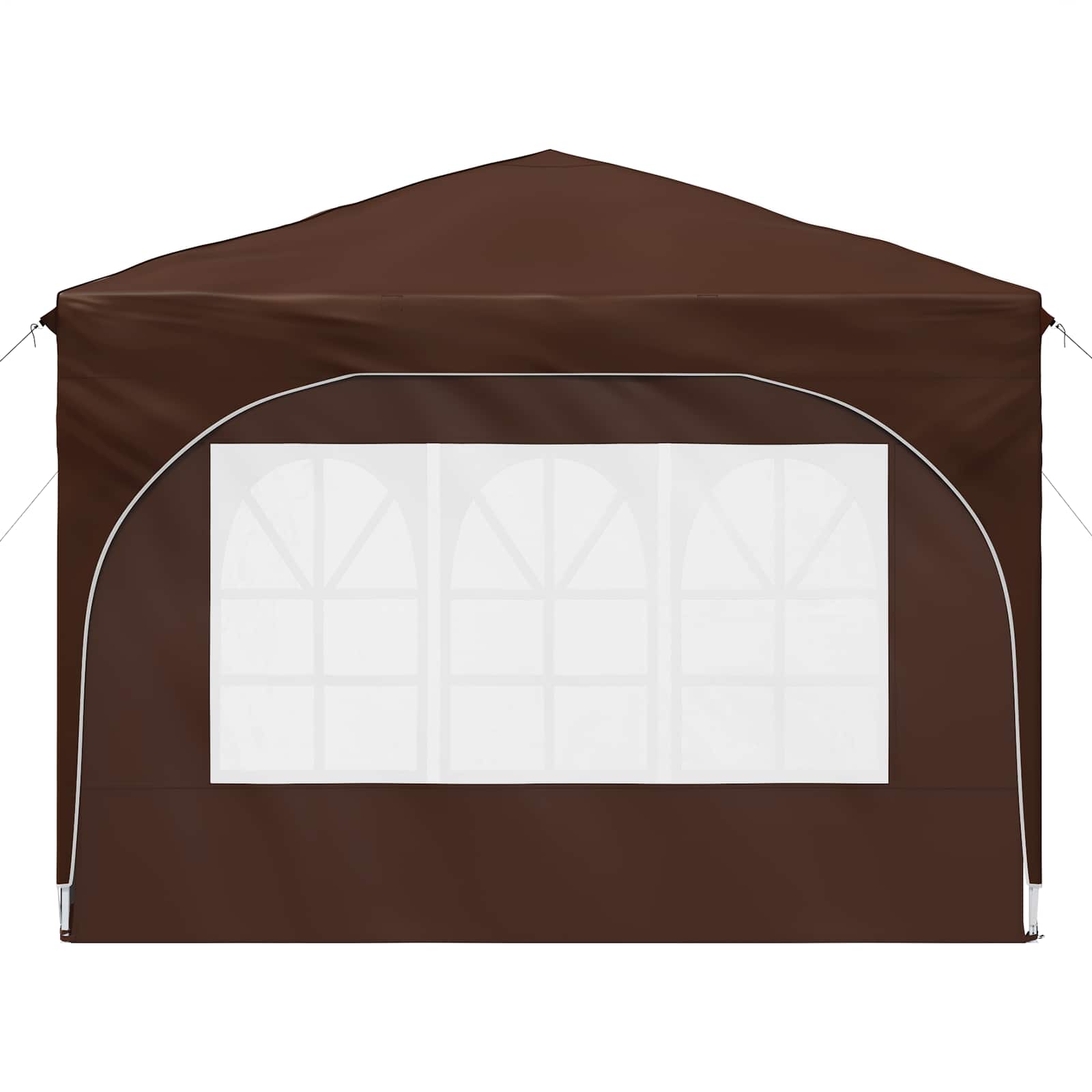 Pop-up Partyzelt 290 x 290 x 245 cm Creme