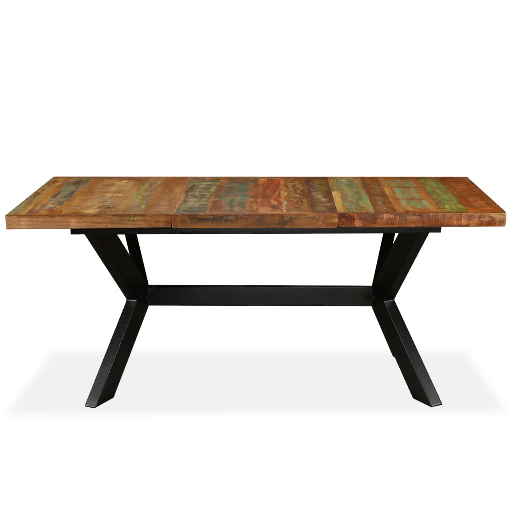 Esstisch Massivholz Mango und Stahlgestell 180 cm