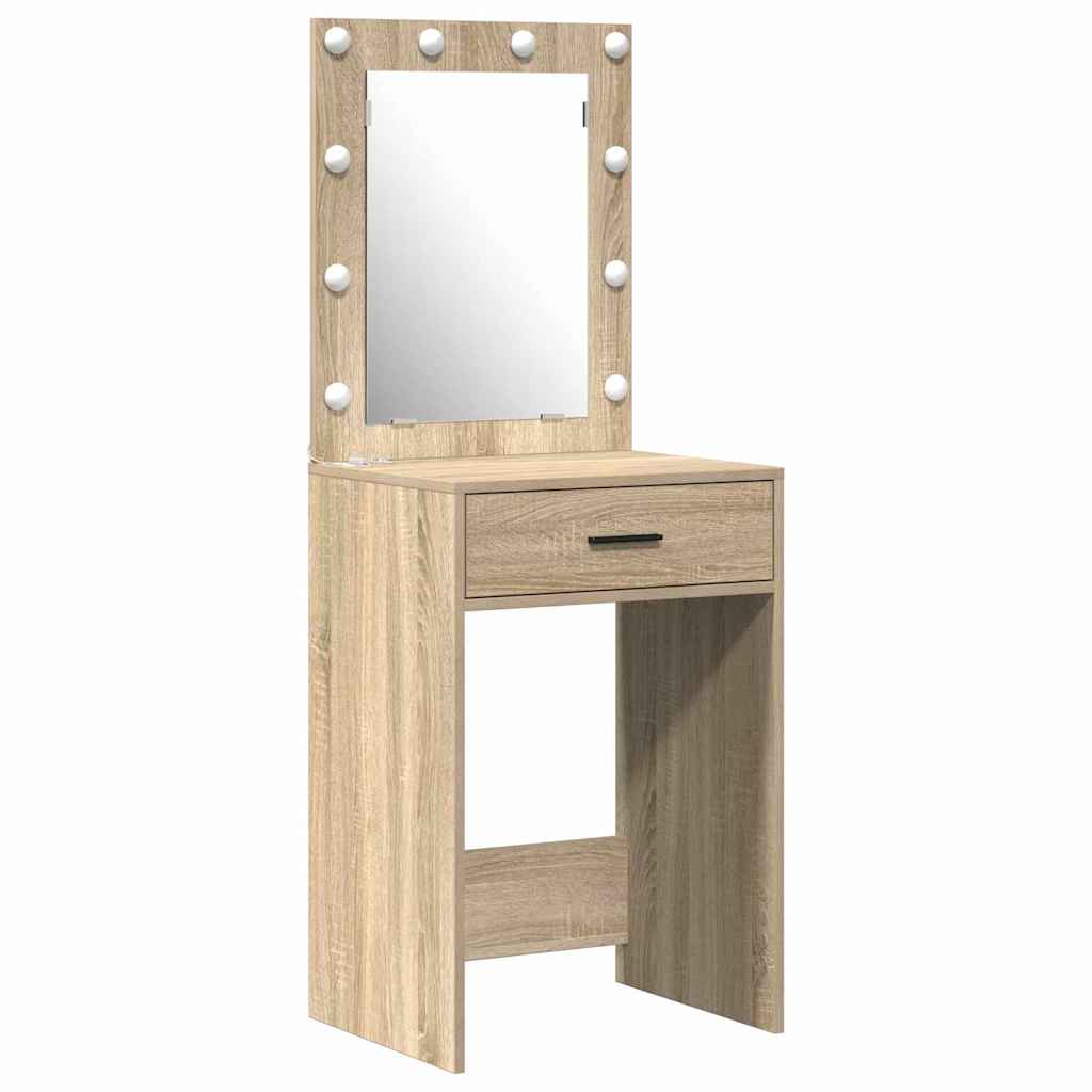 Schminktisch 2 pcs Weiß 50 x 41 x 135 cm Holzwerkstoff