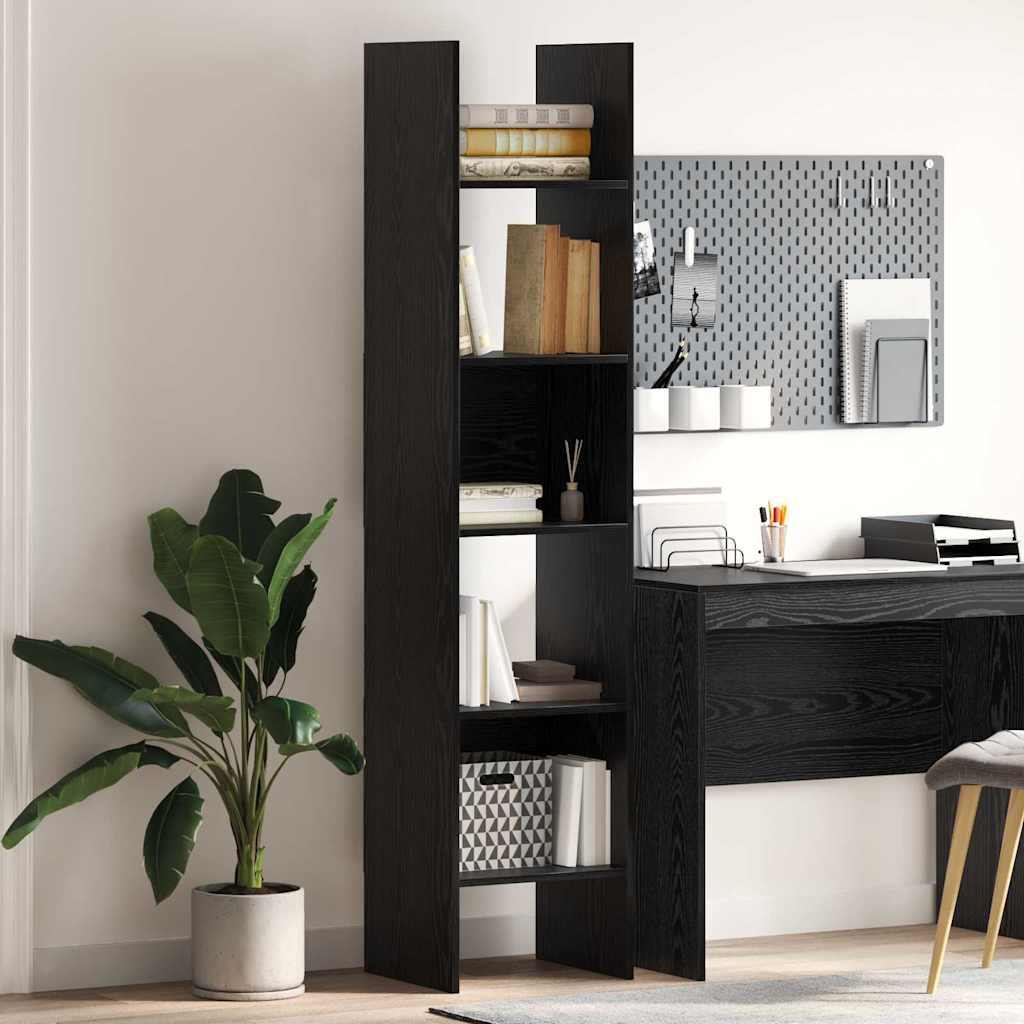 Bücherregal Weiß 40x35x180 cm Holzwerkstoff