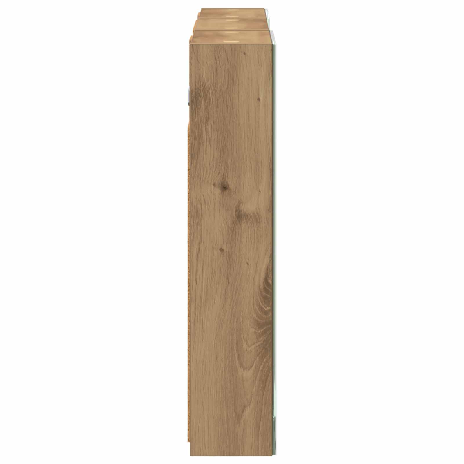 Badezimmerschrank-Set 3 pcs 80 x 10,5 x 50 cm Holzwerkstoff