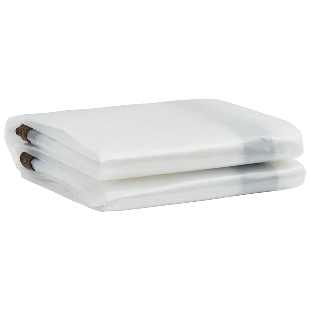 Transparente Plane mit Ösen 1x2 m Polyethylen