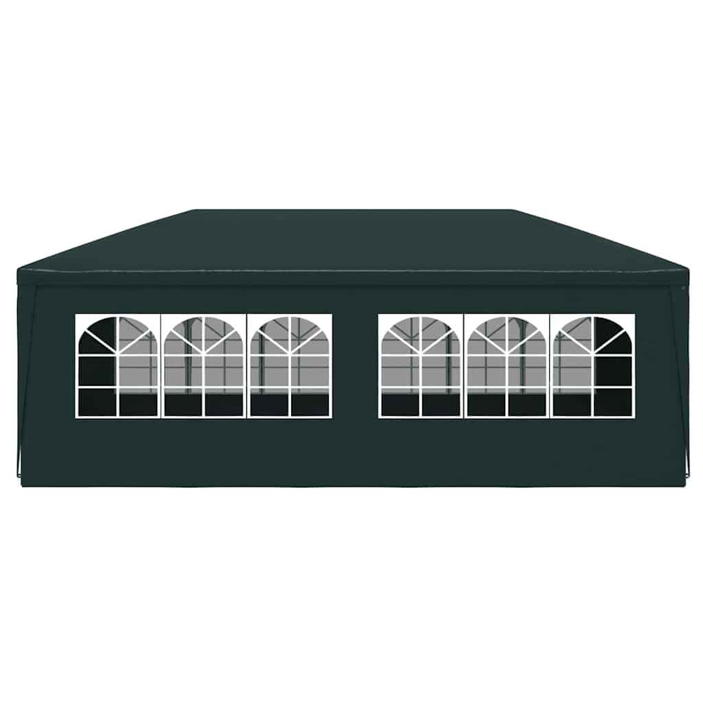 Party-Zelt 400 x 300 x 255 cm Rot PE und Stahl