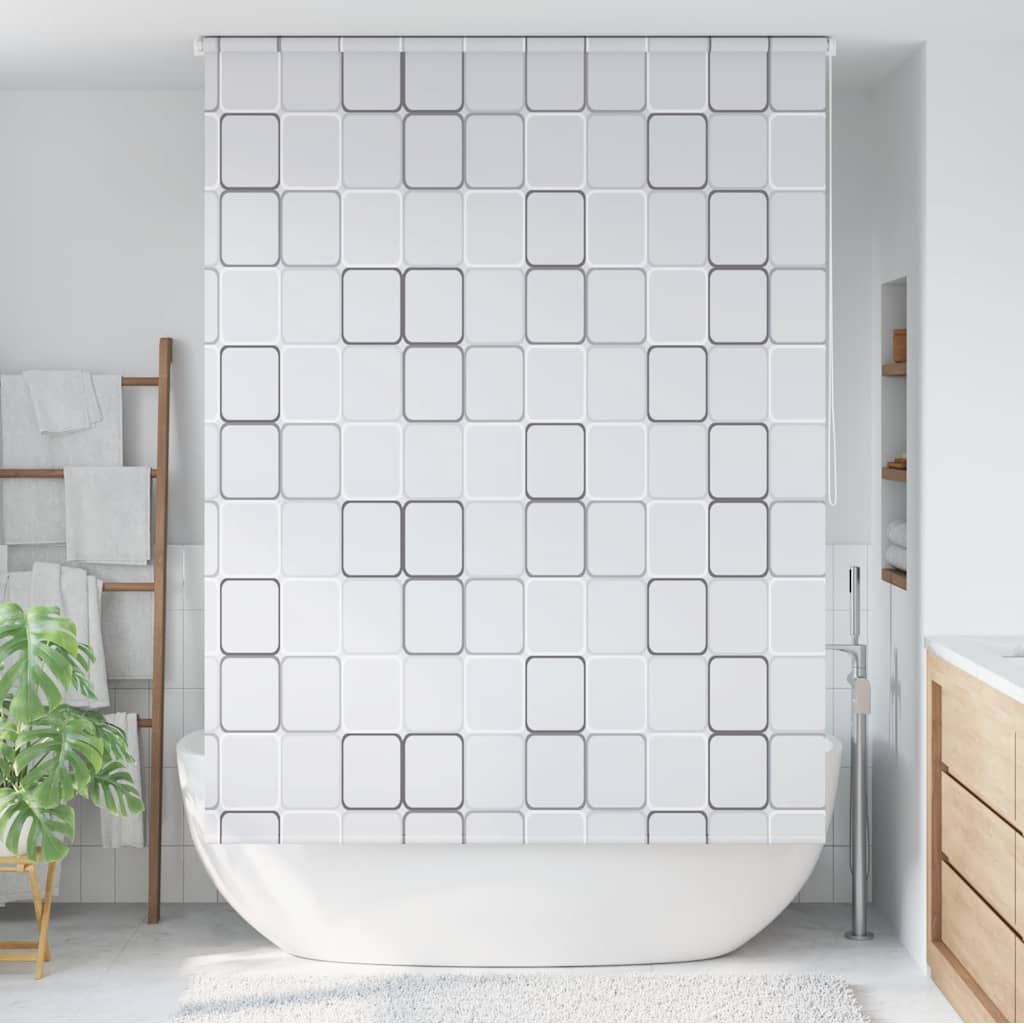 Duschrollo 80x240 cm Weiß