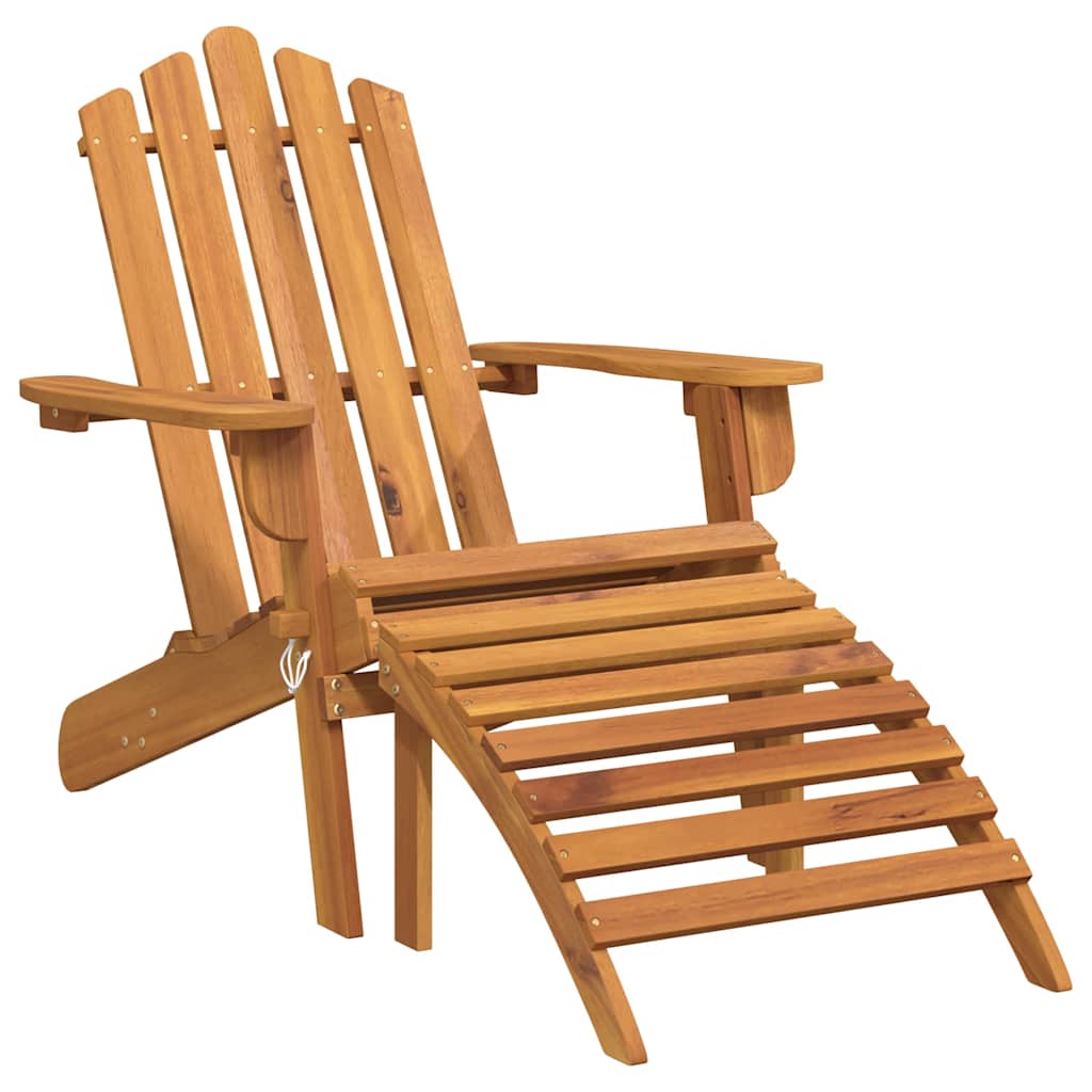 Adirondack-Gartenstühle 2 Stk. Massivholz Akazie