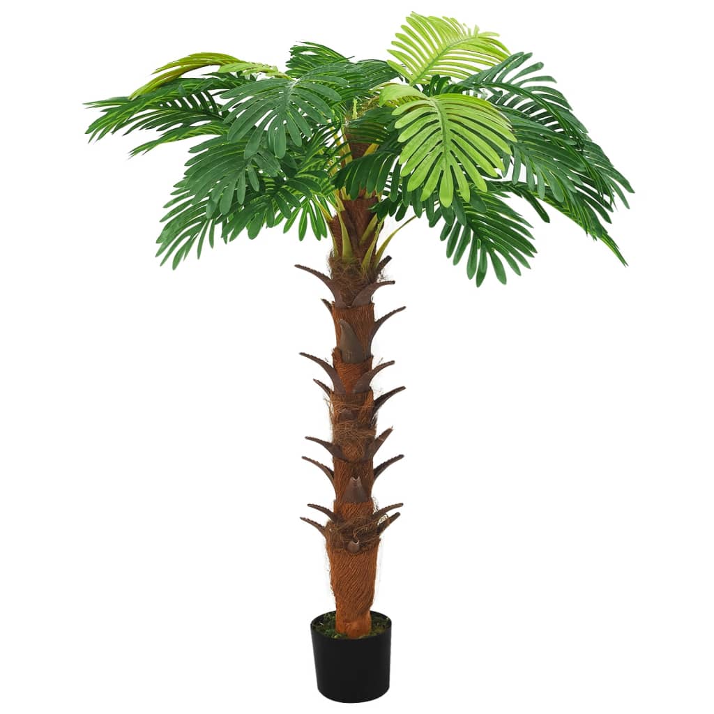 Künstliche Palme Cycas mit Topf 140 cm Grün