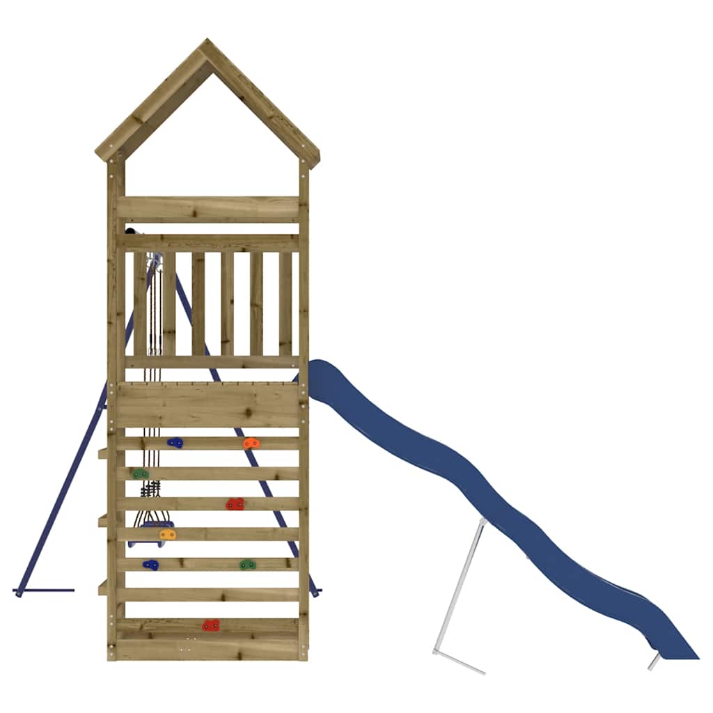 Spielturm Massivholz Kiefer