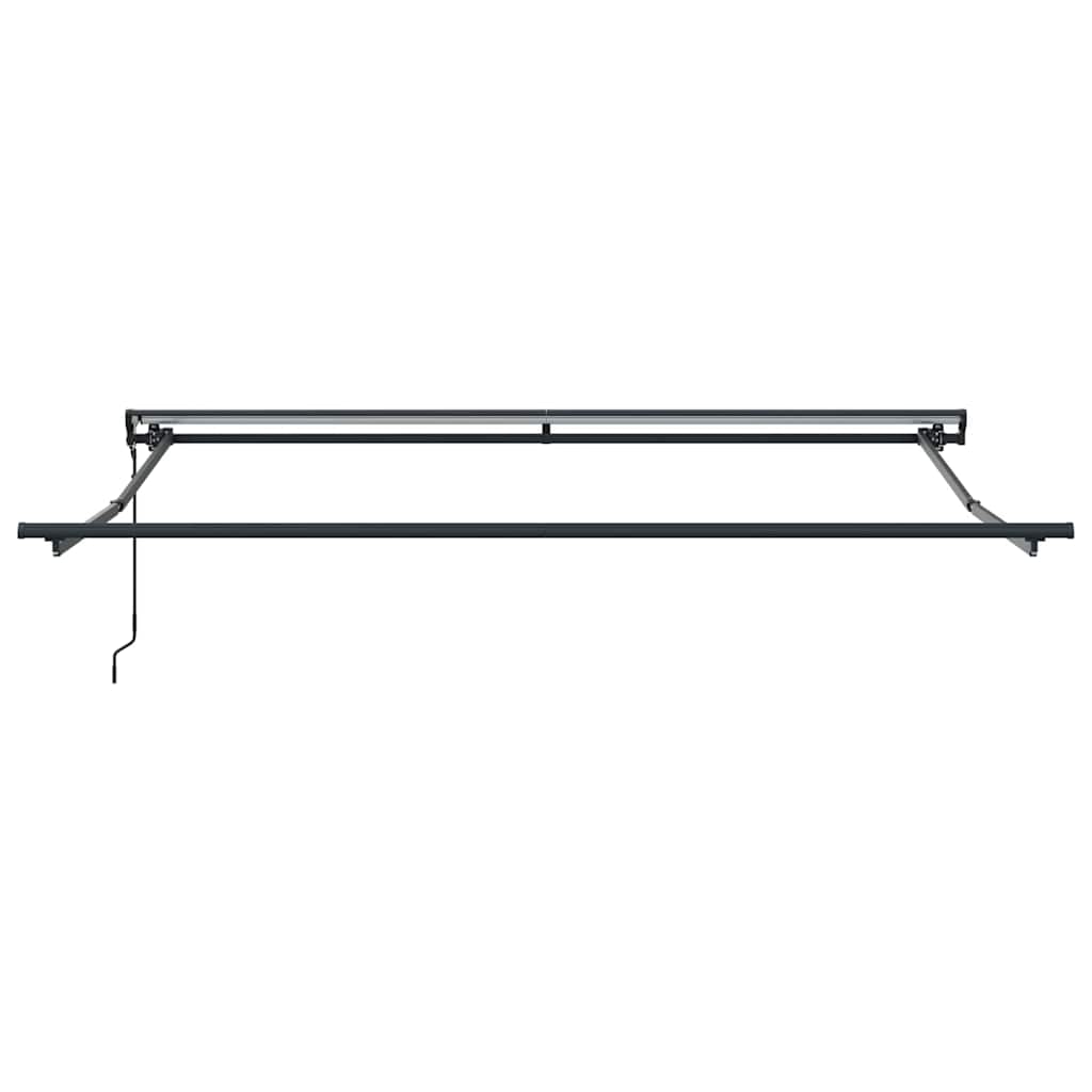 Markisenrahmen Verstellbar Weiß 2,5 x 2 m Stahl