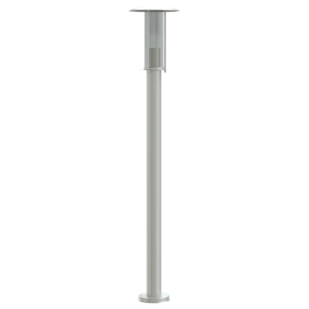 Wegeleuchte Silbern 60 cm Edelstahl