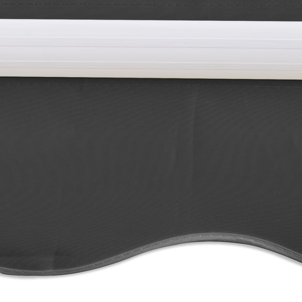 Gelenkarmmarkise Handbetrieben 300 cm Blau/Weiß