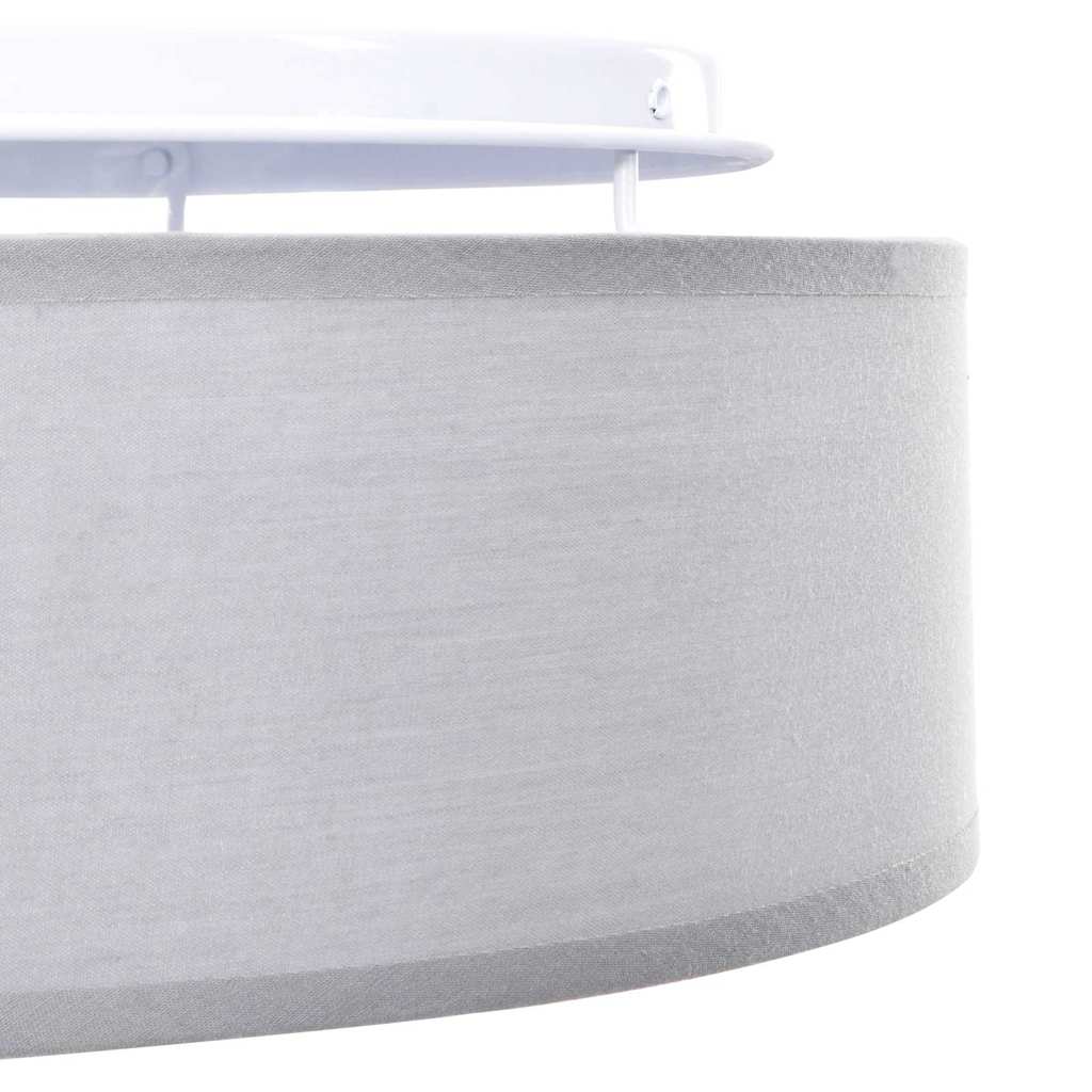 Deckenlampe mit Strahlern Schwarz 30 x 30 x 13,5 cm Stoff