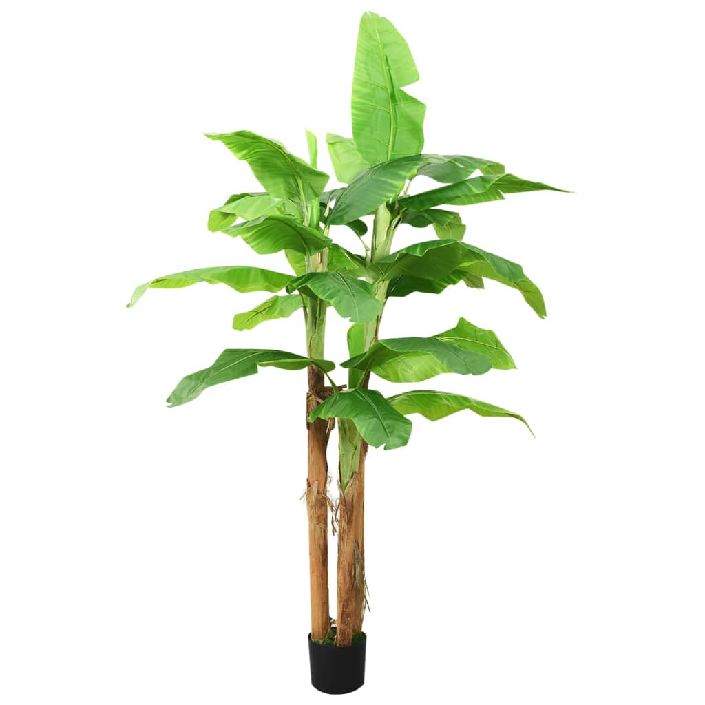 Künstlicher Bananenbaum mit Topf 180 cm Grün