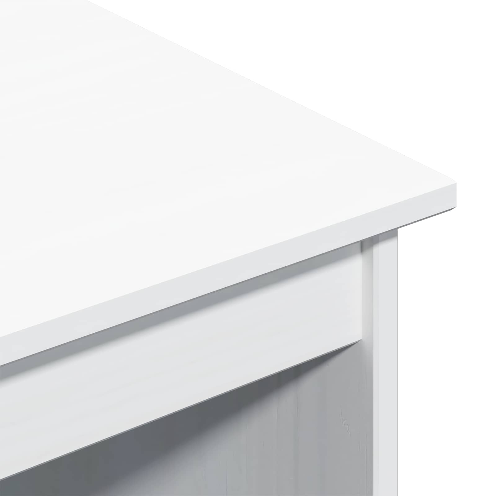 Desk und Rolling Cabinet Set MOSS 2 pcs Honigbraun