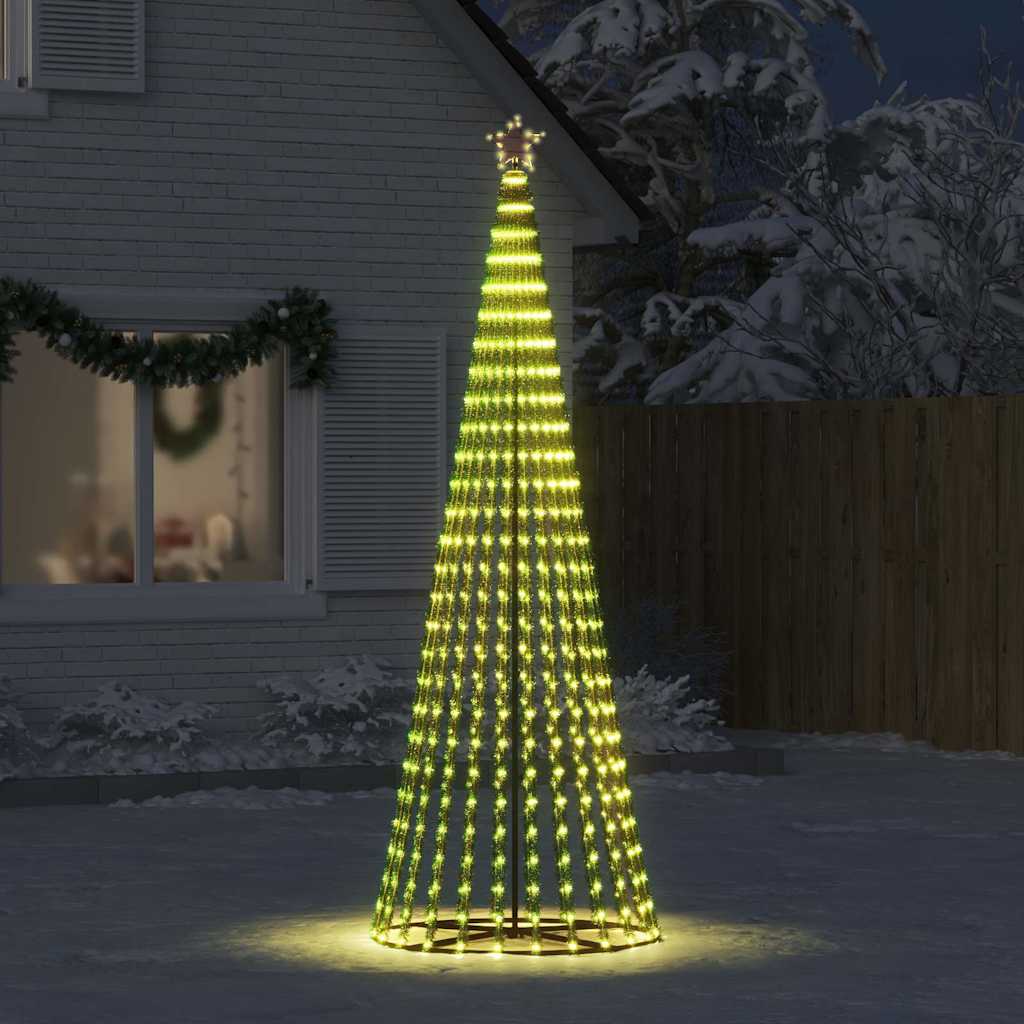 LED Weihnachtsbaum 275 LEDs Warmweiß 180 cm