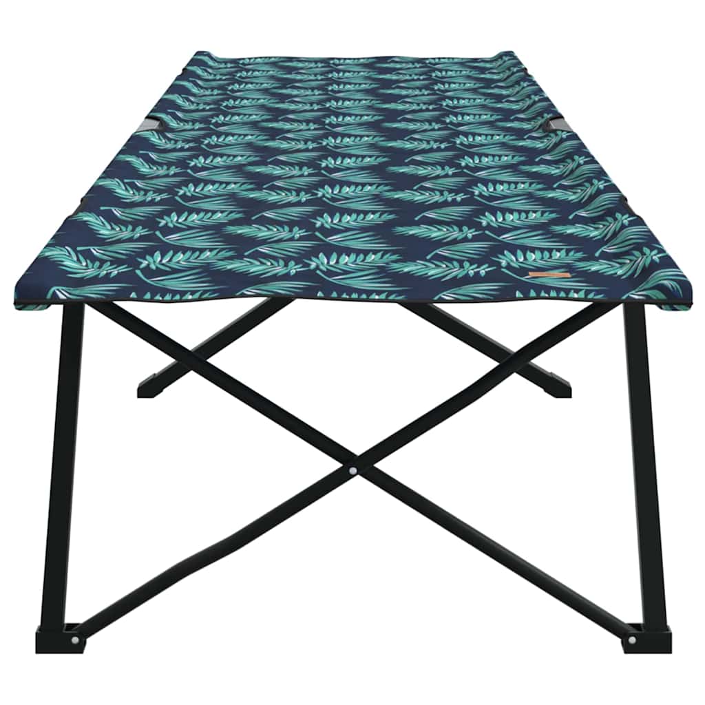 Klapp Schlafbett fürs Camping Blau 206 x 76 x 74 cm