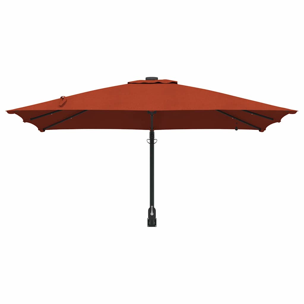 Garten-Sonnenschirm Sand 248,5 x 247,5 x 160 cm