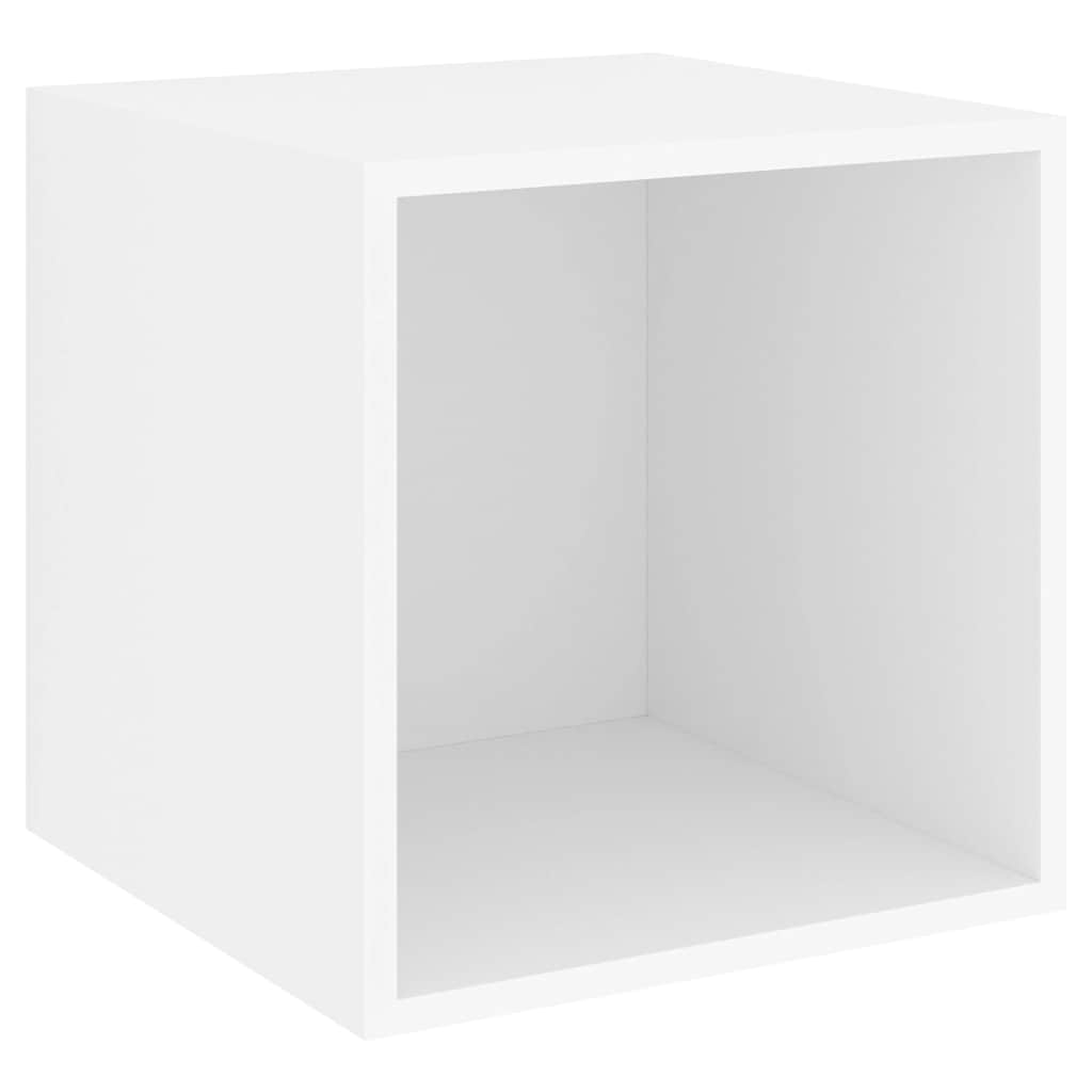 5-tlg. TV-Schrank-Set Grau Holzwerkstoff