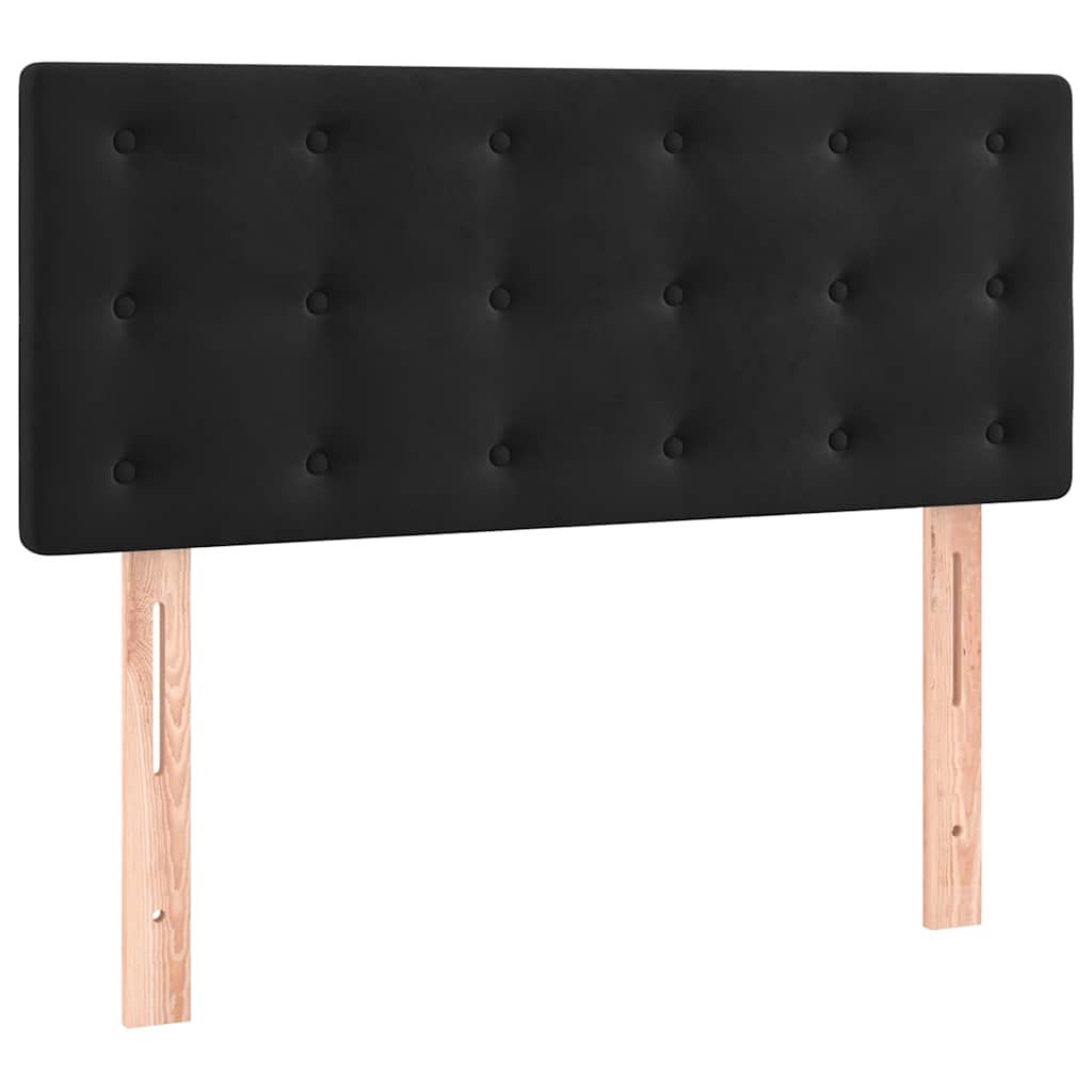 Kopfteil Hellgrau 80x5x118/128 cm Samt
